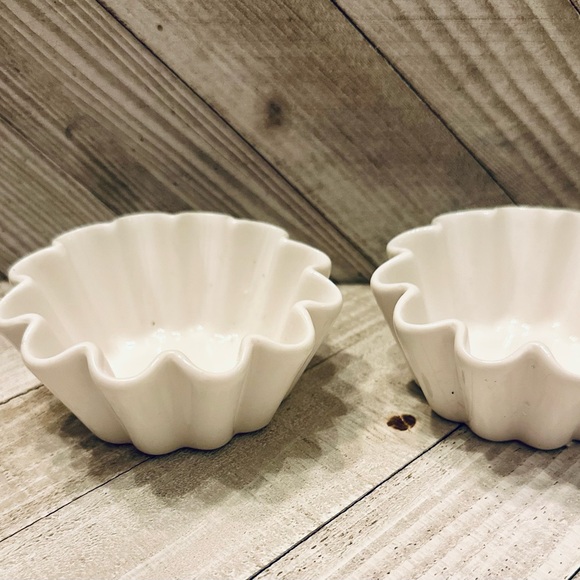 Ceramic Ramekin Set‎ Of 2 White - Picture 7 of 8